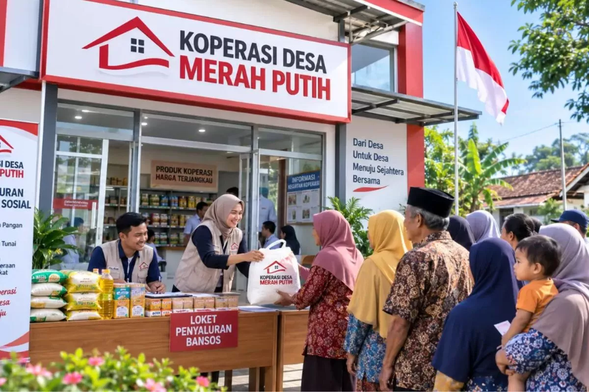 Penyaluran Bansos Triwulan III/2026 Melalui 900 Titik Kopdes