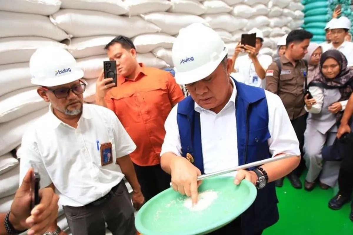 Stok Beras Sumsel Dipastikan Aman Hingga 2027 Meski Beras 5 Kg Langka