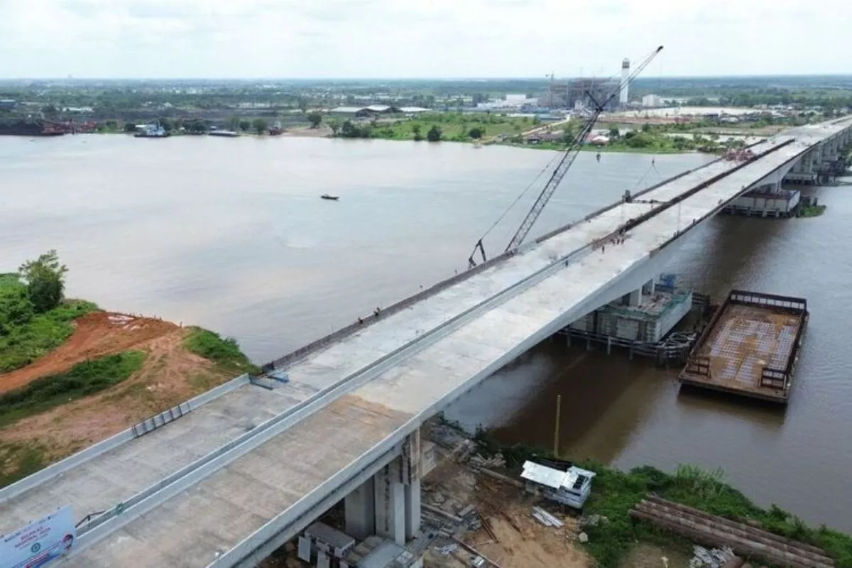 Jembatan Musi V Kantongi Sertifikat Laik Fungsi Tol Palembang-Betung