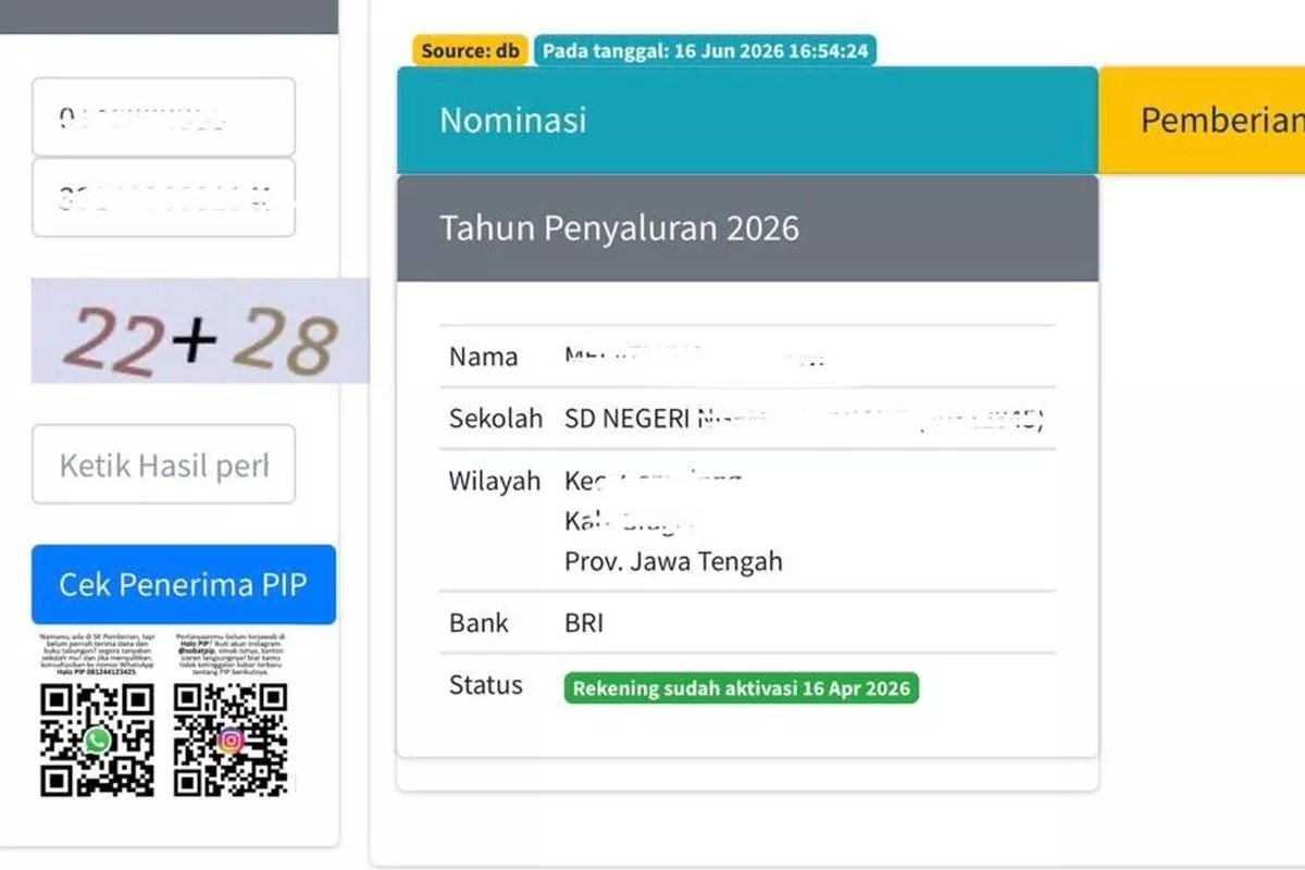 Cara Cek PIP September 2026 Lewat HP dan Tanda Bantuan Cair