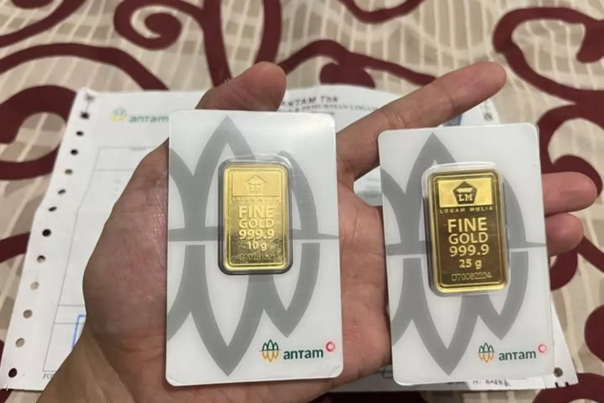 Harga Emas Antam di Pegadaian Tembus Angka Rp2,96 Juta per Gram