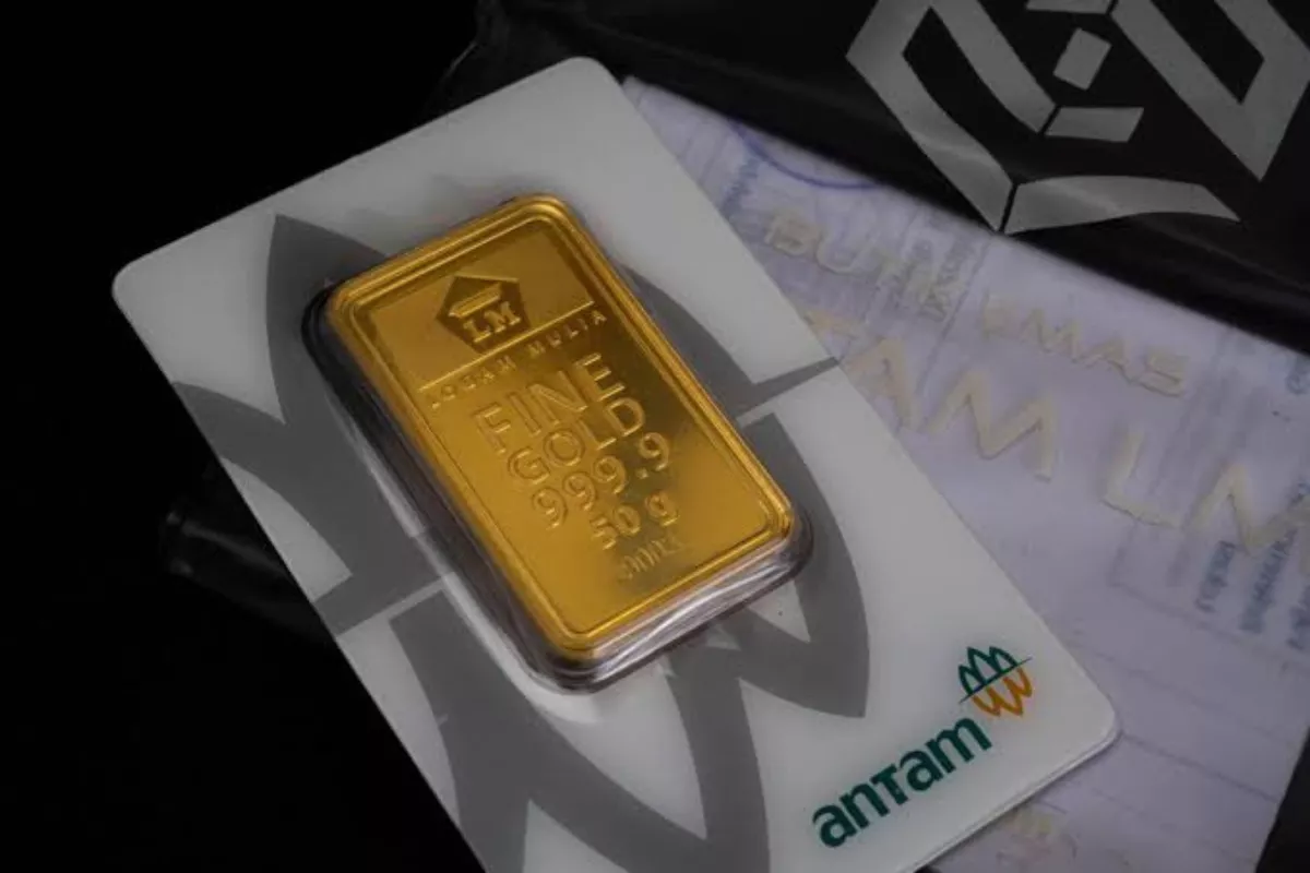 Harga Buyback Emas Antam Naik Rp17.000 Menjadi Rp2.398.000/Gram