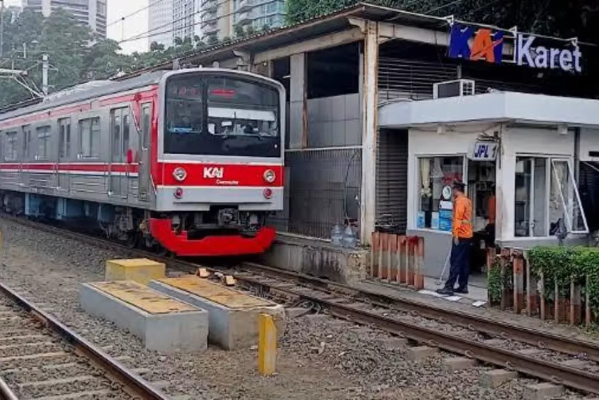 KAI Targetkan Travelator Penghubung Stasiun Karet-BNI City Akhir 2026