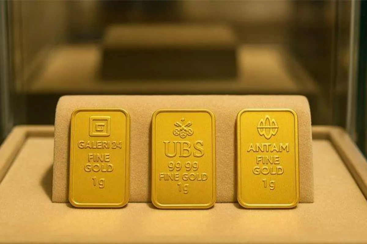 Harga Emas Antam, UBS, Galeri 24 Rabu 8 Juli 2026 Kompak Mengalami Penurunan