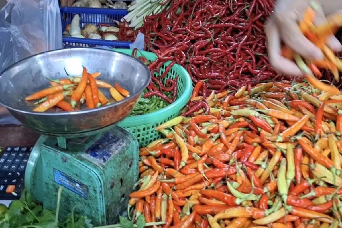 Update Harga Pangan: Beras dan Bawang Naik, Kelompok Cabai Turun