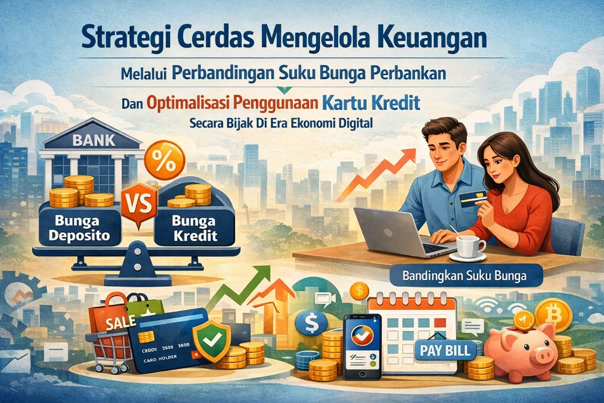 Cara Bijak Kelola Cerdas Kelola Keuangan: Suku Bunga & Kartu Kredit