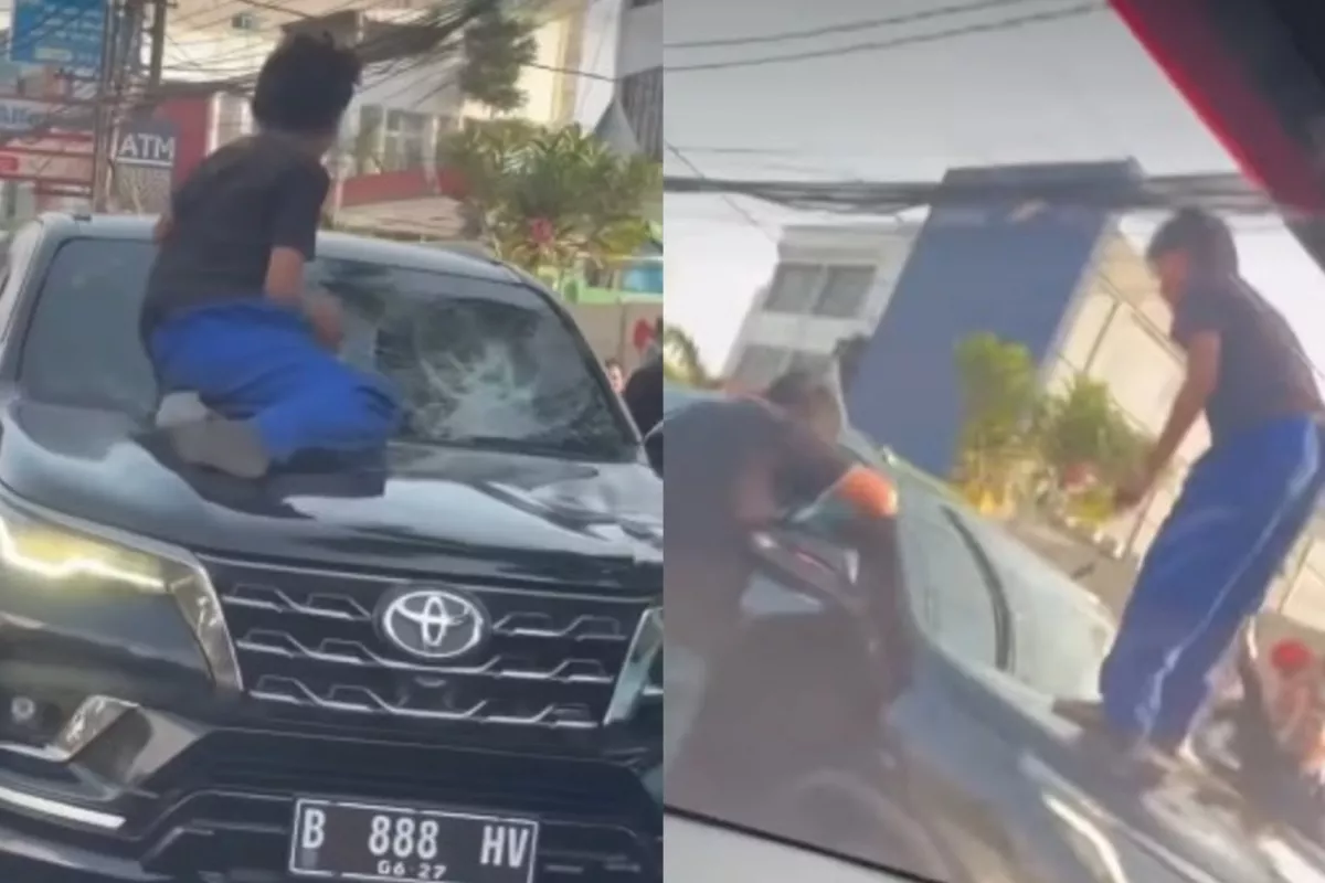 Pemicu Toyota Fortuner Dihancurkan Massa di Tanah Abang Terungkap