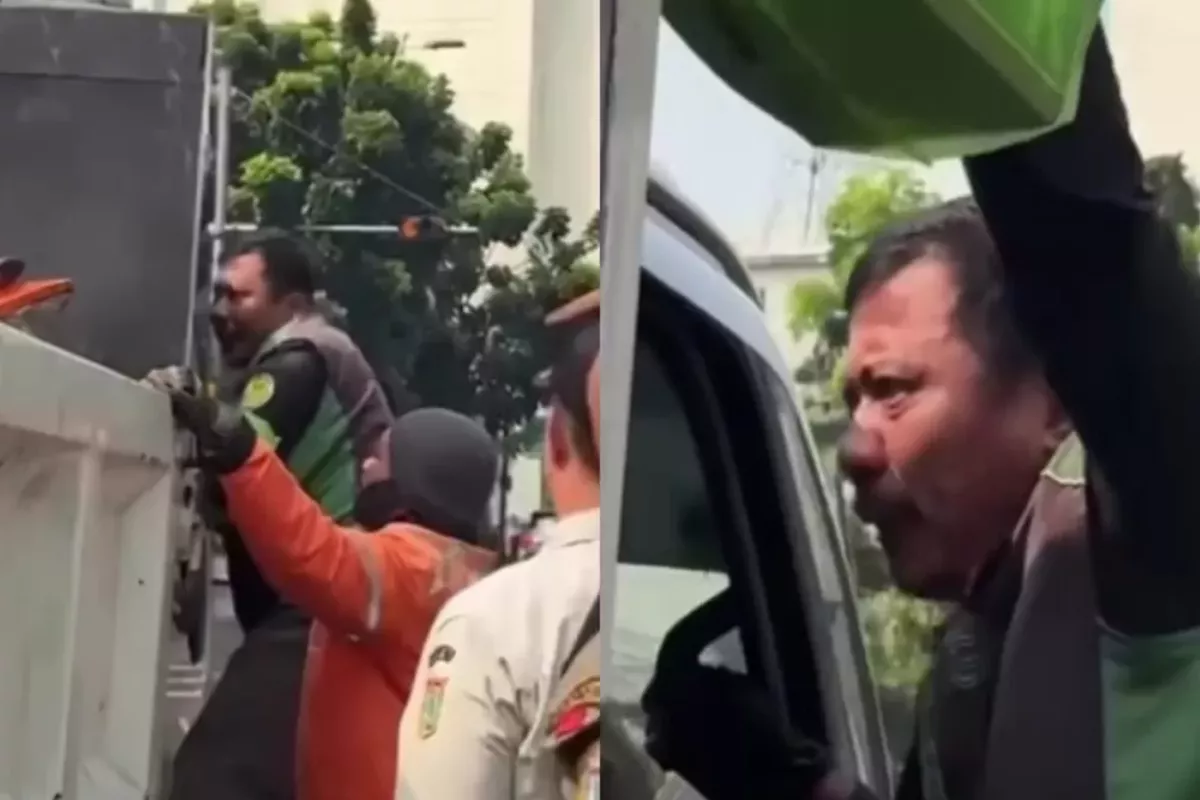 Geger Motor Ojol Diangkut Dishub Kini Berakhir Damai