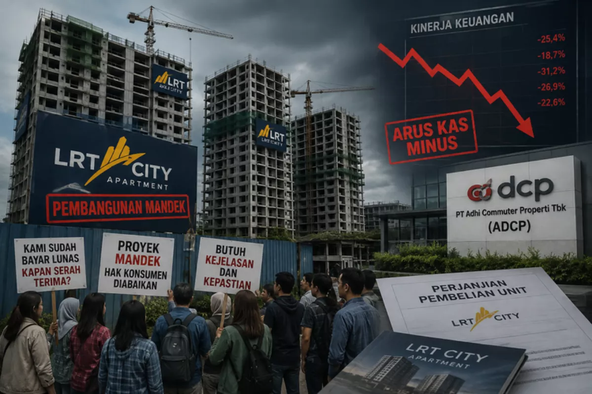 Adhi Karya Akui Kas Tertekan, Beberkan Penyebab LRT City Mandek