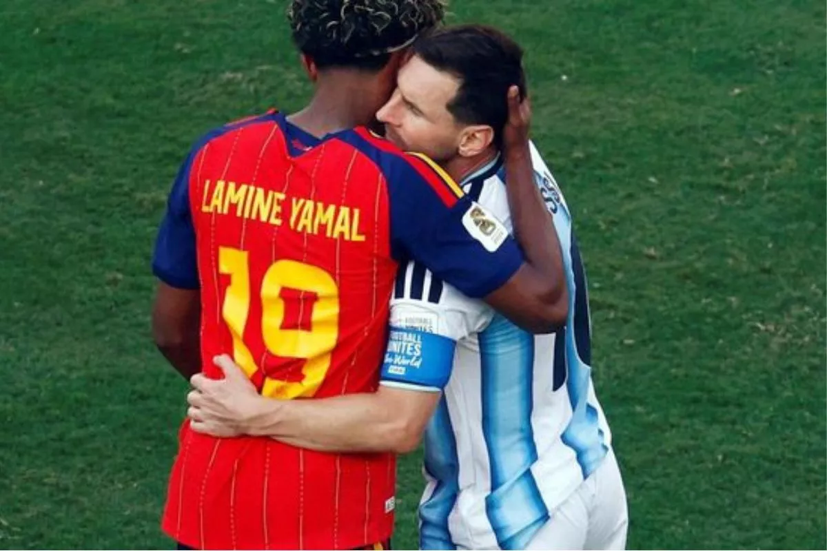 Pesan Spesial Lionel Messi untuk Lamine Yamal Usai Final Piala Dunia
