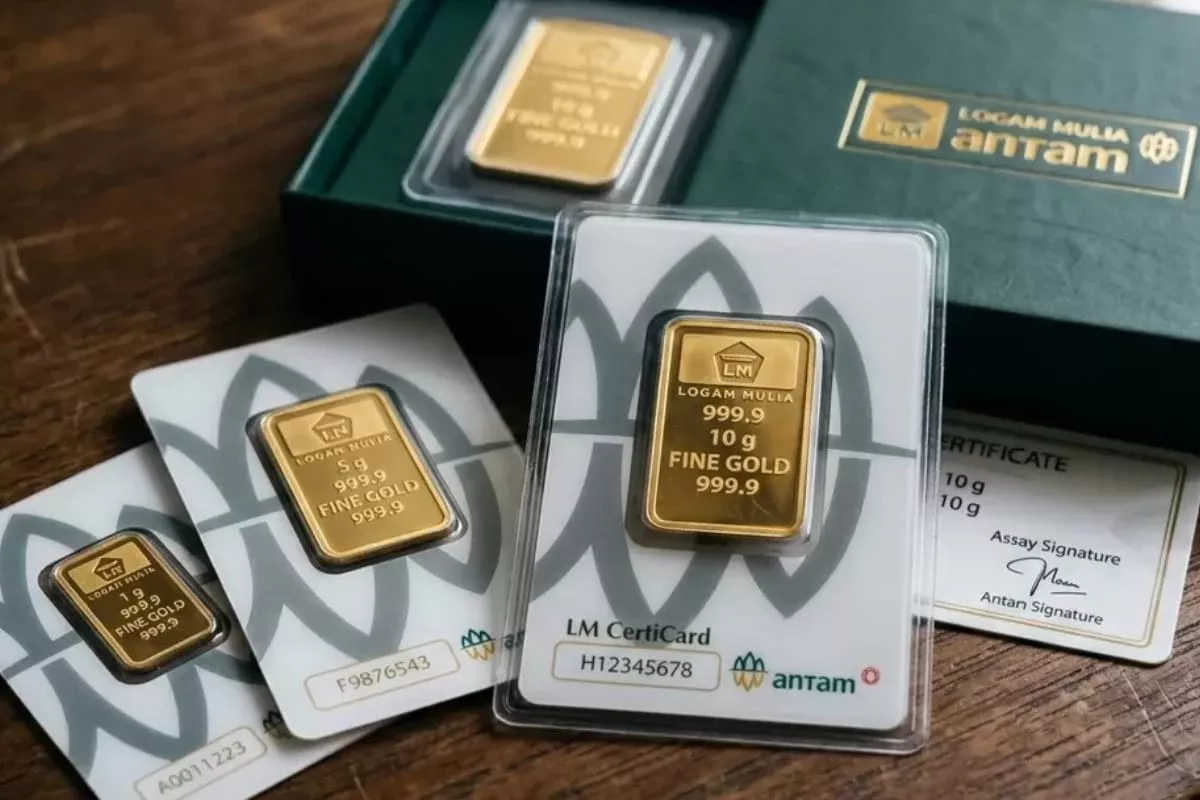 Tren Nilai Jual Kembali Emas Antam Galeri 24 dan UBS Hari Ini