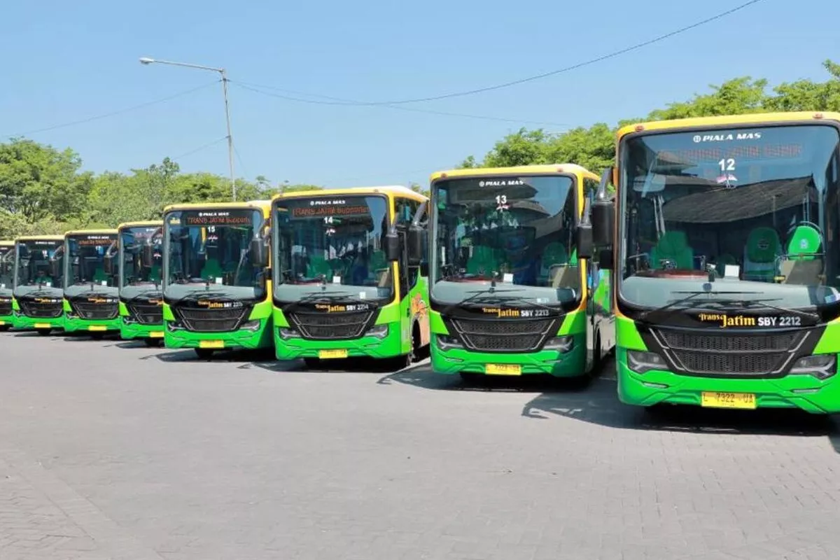 Harga BBM Naik, Tarif Bus Trans Jatim Dipastikan Tetap Stagnan