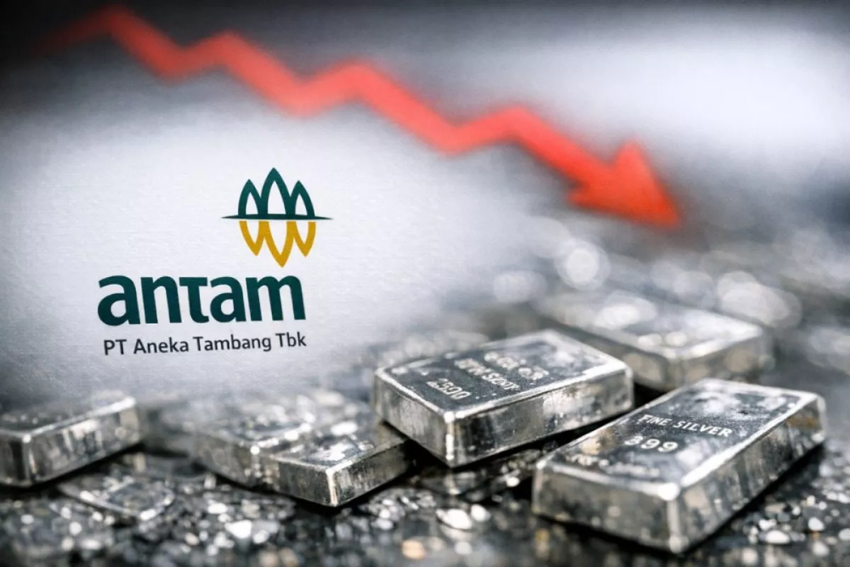 Harga Perak Antam Turun Jadi Rp 51.450 per Gram pada 11 Mei 2026