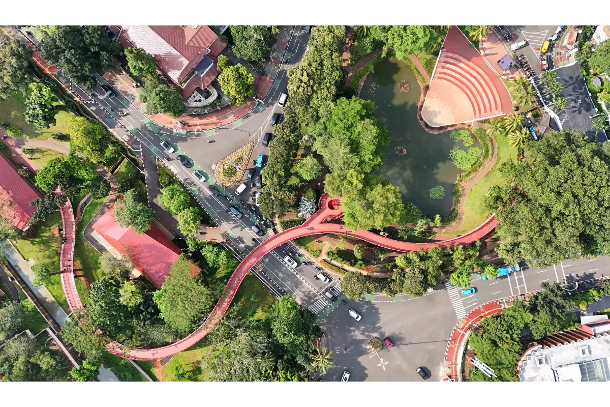 Panduan Rute Taman Bendera Pusaka Jakarta Naik MRT TransJakarta KRL