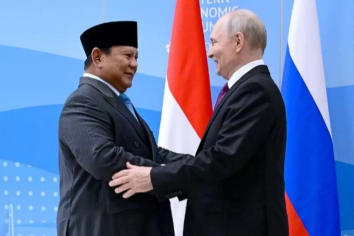Prabowo Tegaskan Rusia Mitra Penting Indonesia saat Bertemu Putin
