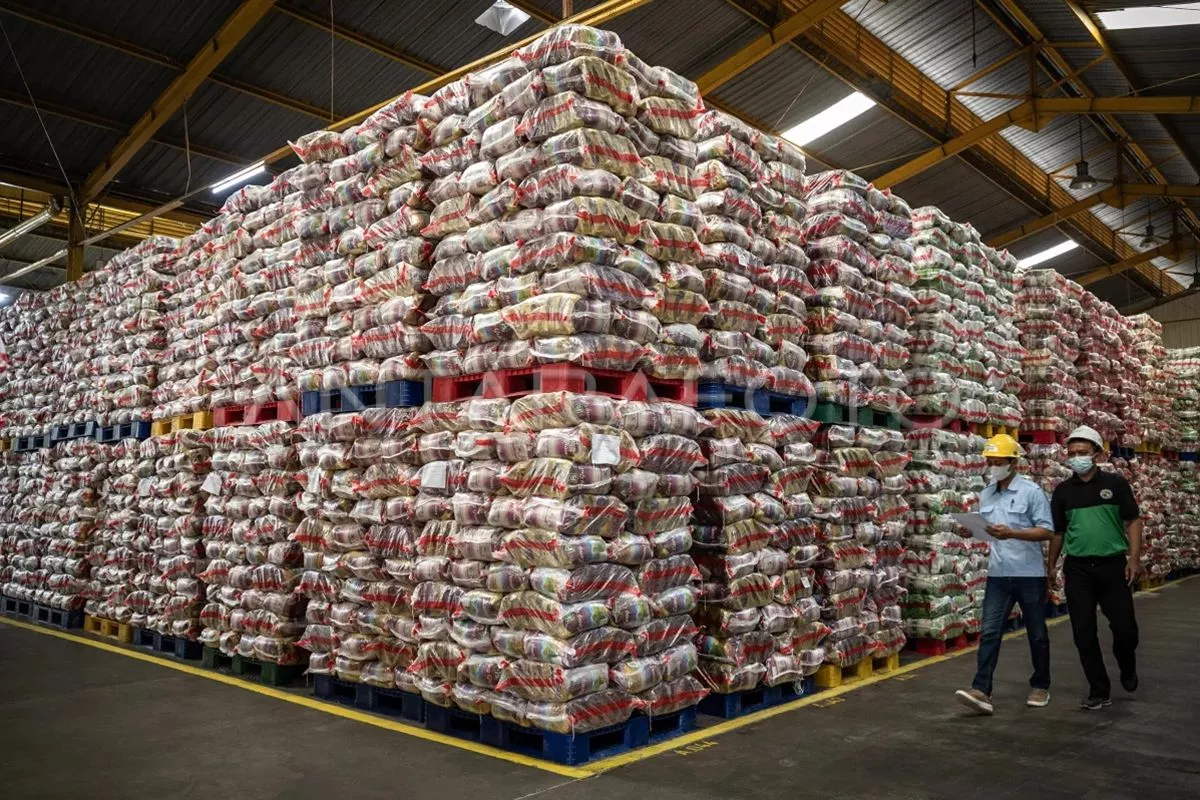 Food Station Tjipinang Jaya Pastikan Stok Beras di DKI Masih Aman