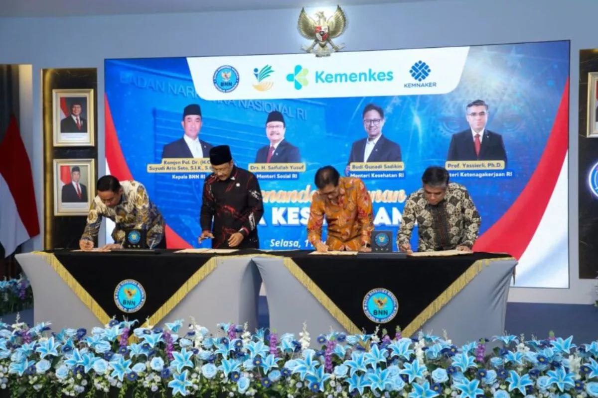 Kemnaker Buka Pelatihan Kerja Bagi Penyintas Penyalahgunaan Narkoba