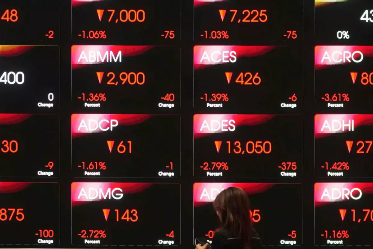 IHSG Koreksi 0,60% Jelang Keputusan BI Rate, TINS Jadi Incaran Asing