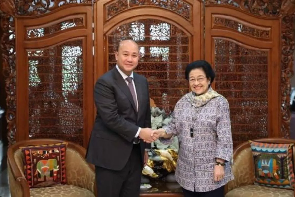 Megawati Terima Kunjungan PM Kamboja Hun Many dan Bahas Pancasila