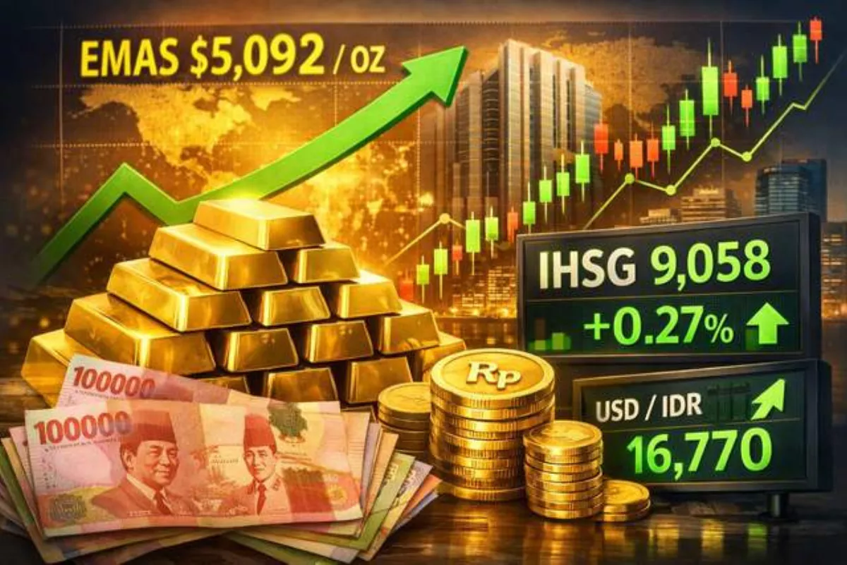 IHSG Berbalik Arah setelah Kepastian Reshuffle, Rupiah Melemah