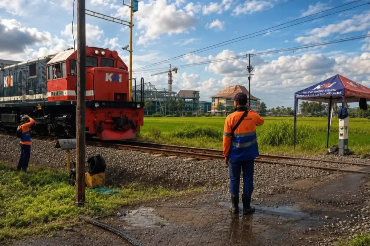 KAI Daop 9 Jember Tambah Petugas Jaga Lintas Selama Libur Sekolah