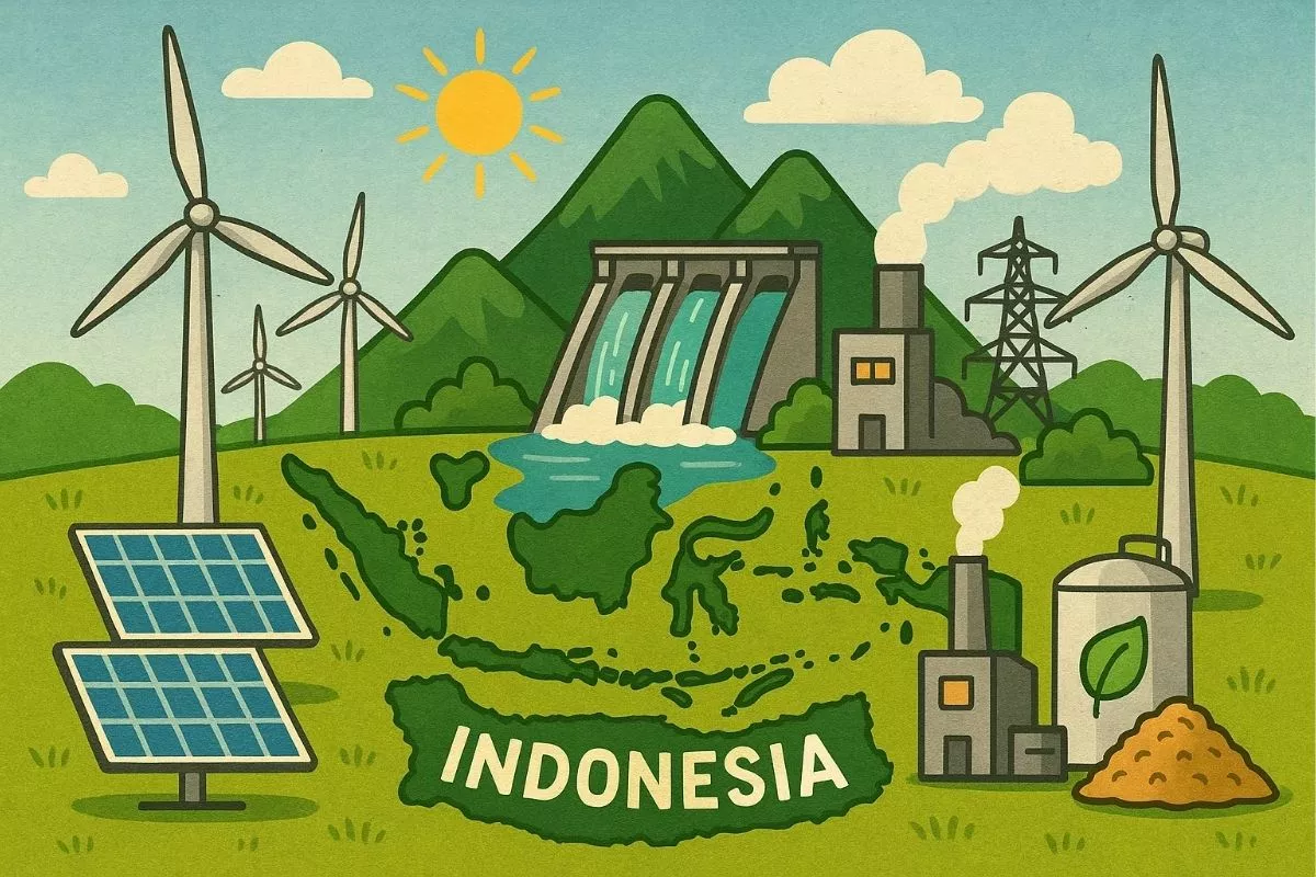 Indonesia Percepat Transisi Energi Melalui Fokus Baru Energi Bersih