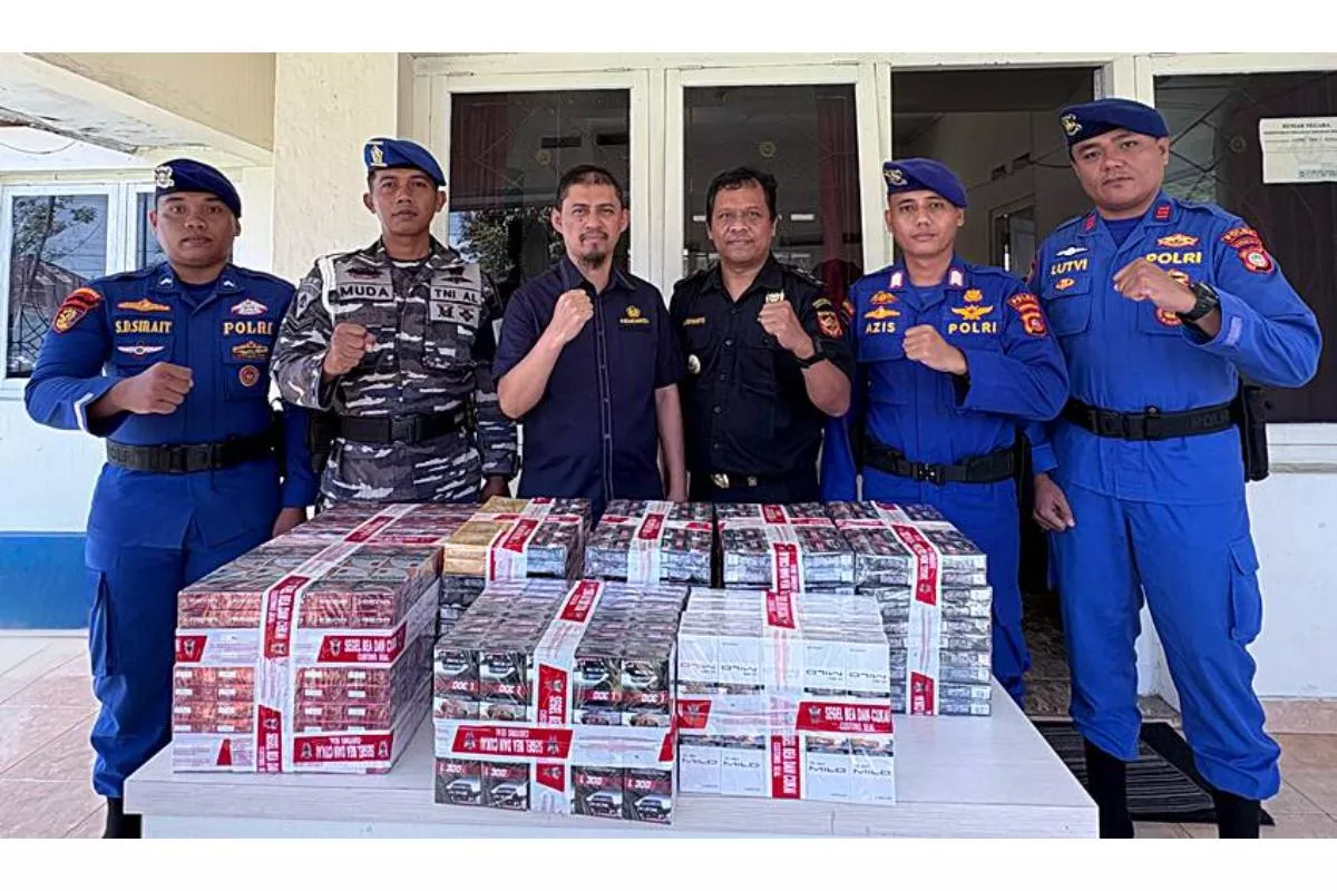 Polda Gorontalo Gagalkan Penyelundupan 1,9 Ton Sianida Filipina