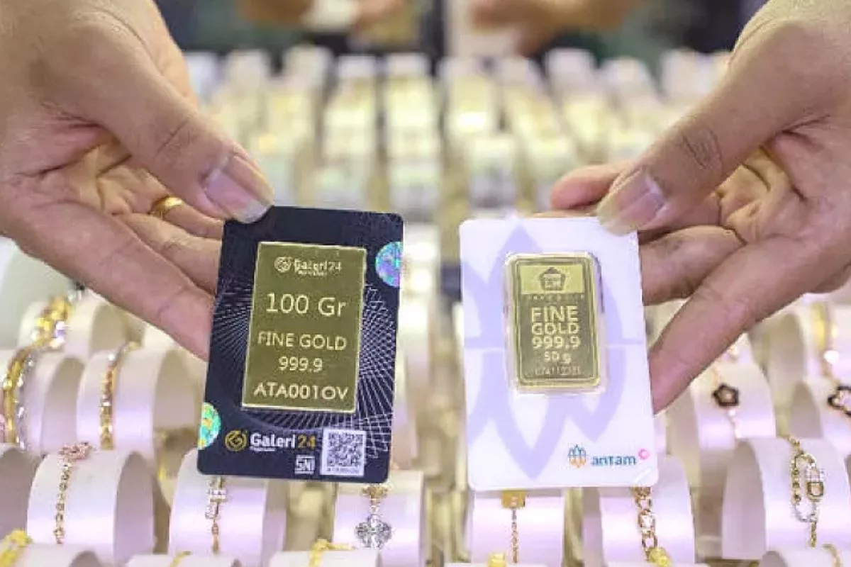 Harga Buyback Emas Antam, UBS, dan Galeri 24 di Pegadaian Turun Hari Ini