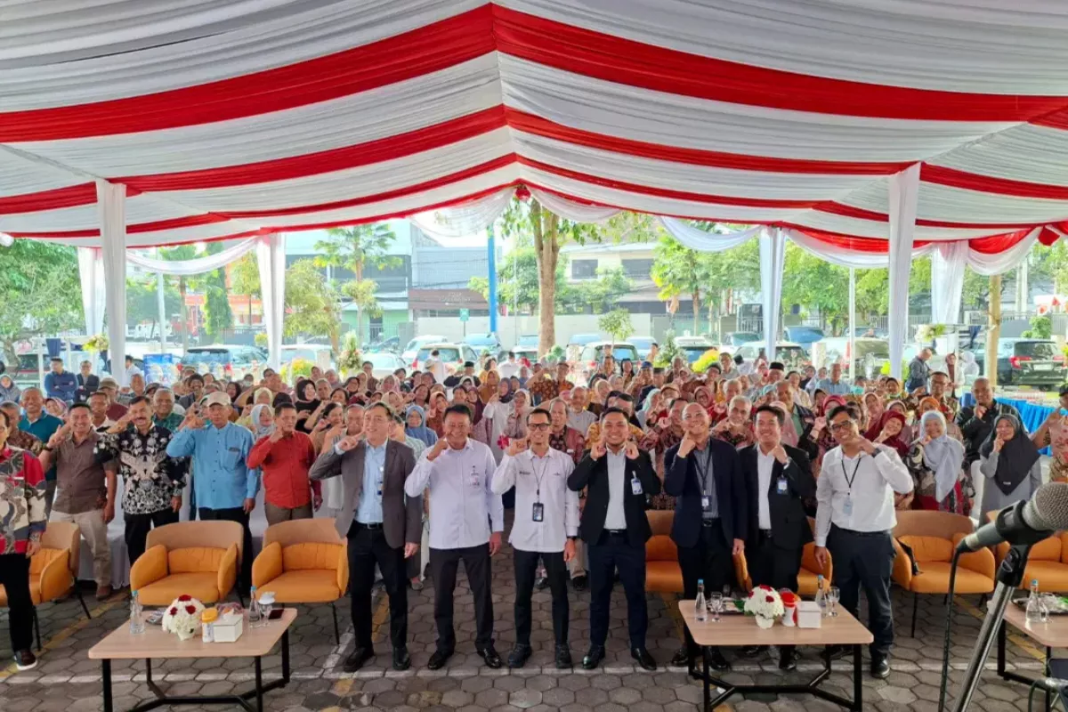 BRI Region 13 Malang Beri Apresiasi bagi Nasabah Pensiunan