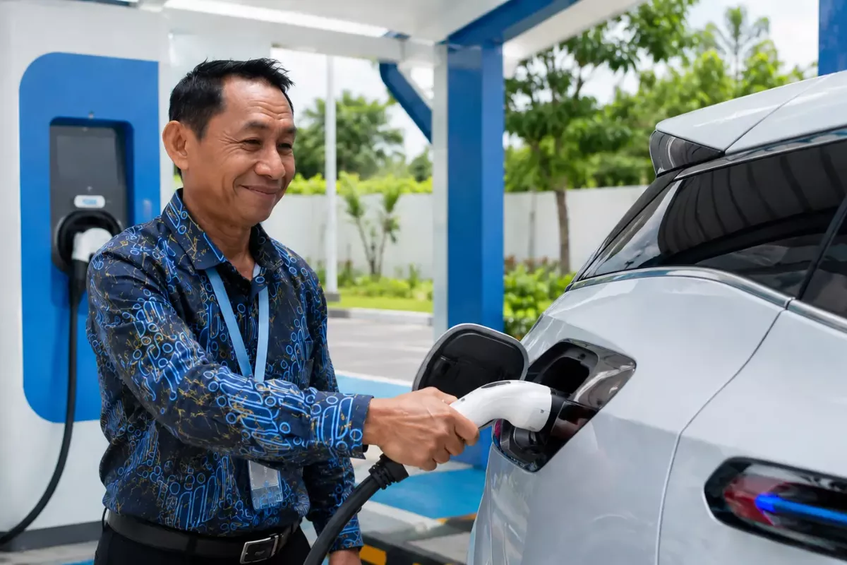 Tips Mengisi Daya Mobil Listrik yang Benar agar Baterai Awet
