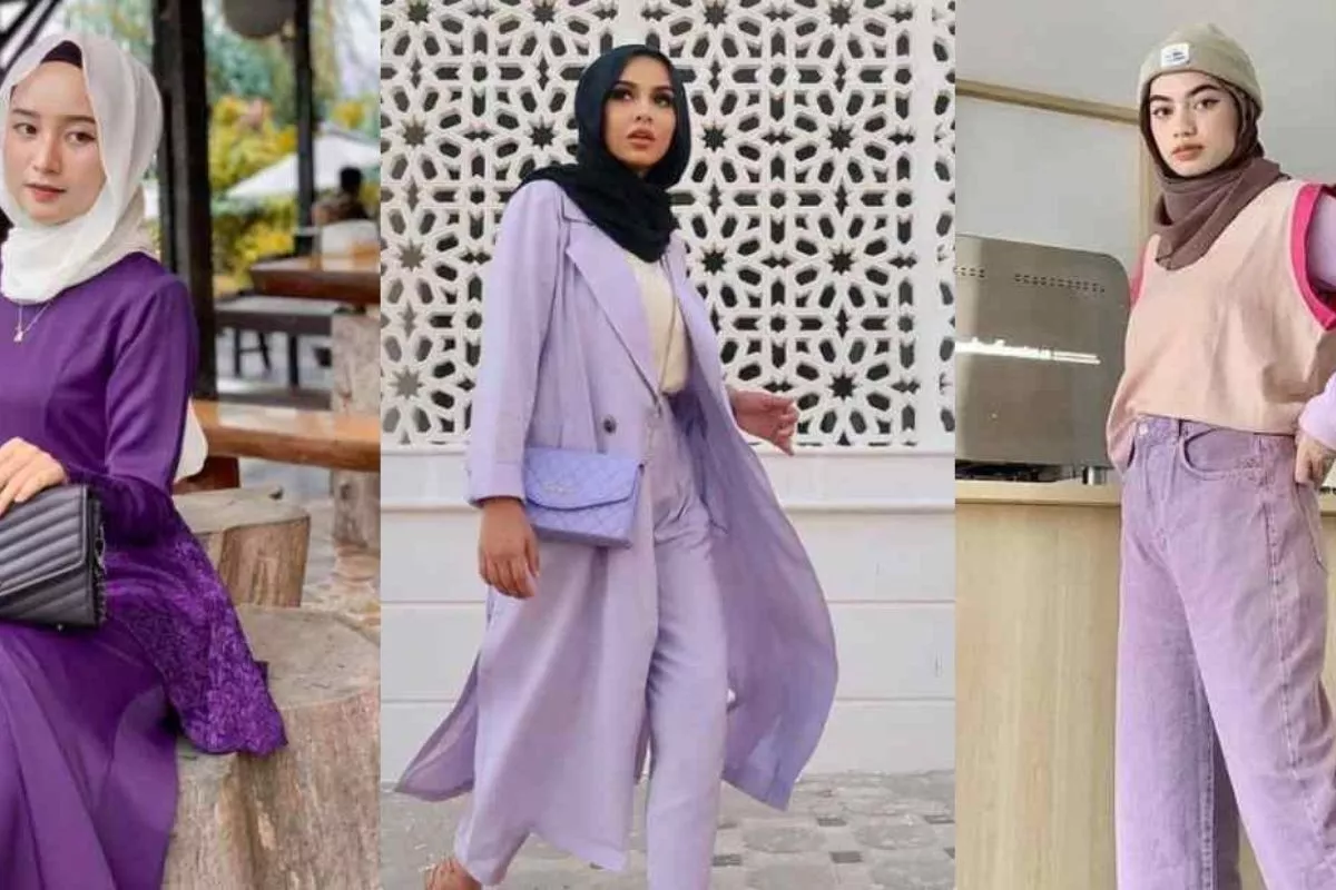 Tips Padu Padan Hijab Stylish untuk Penggemar Busana Warna Ungu