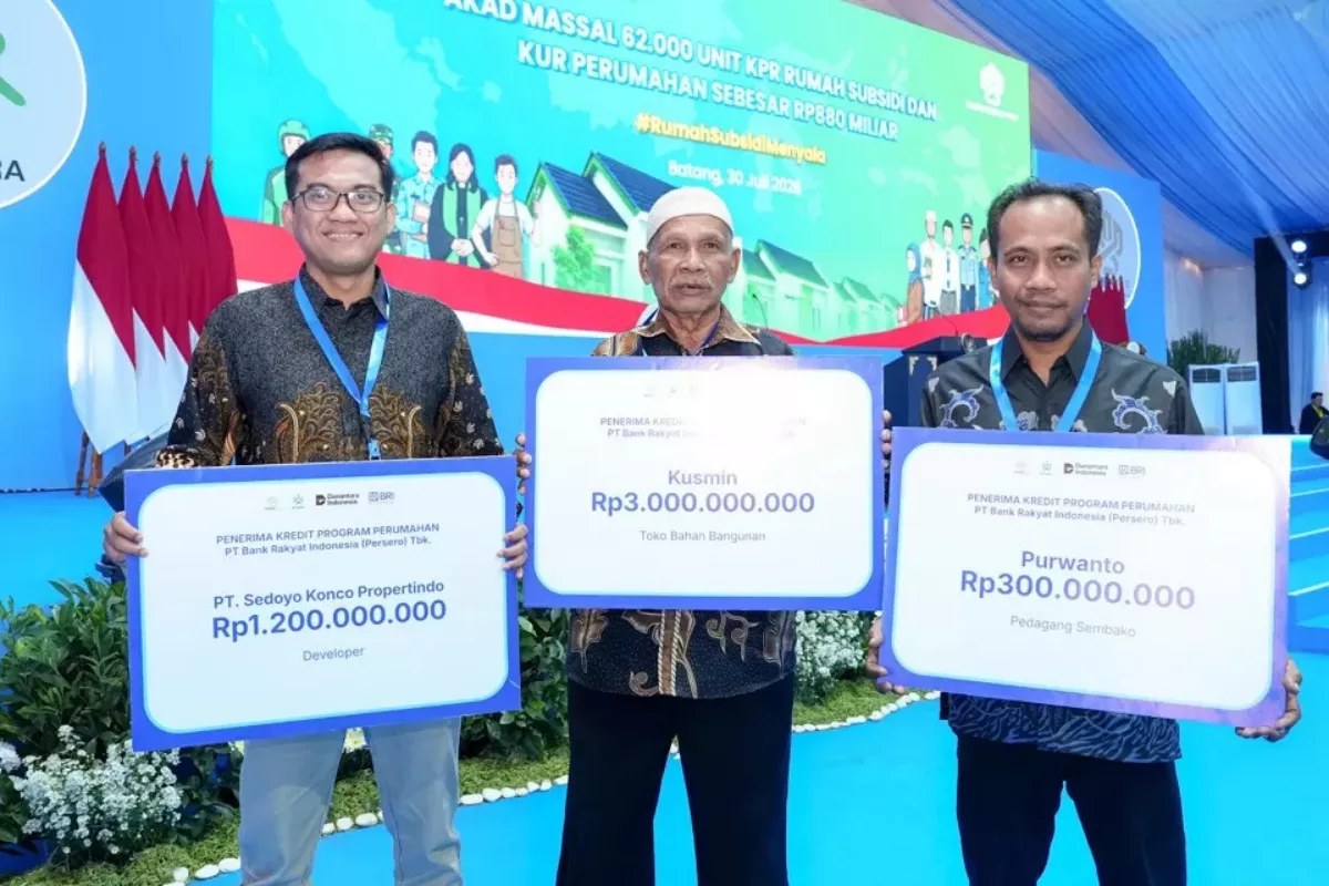BRI Perkuat Peran dalam Akad Massal 62 Ribu Debitur KPR FLPP Prabowo