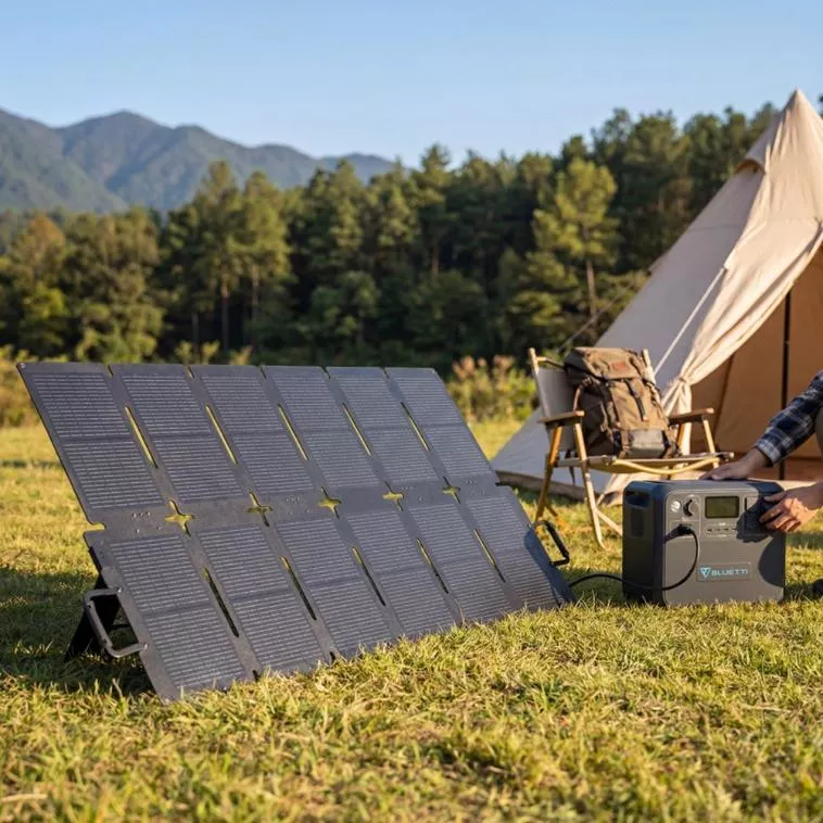 6 Solar Panel Portable Terbaik di 2026 untuk Travelling dan Camping
