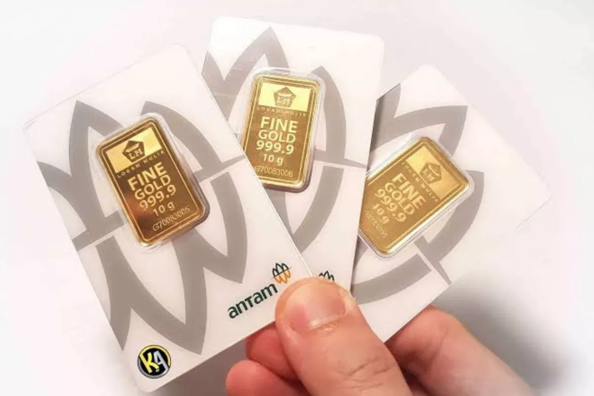 Harga Emas Antam Hari Ini Turun Menjadi Rp2,655 Juta per Gram Terbaru