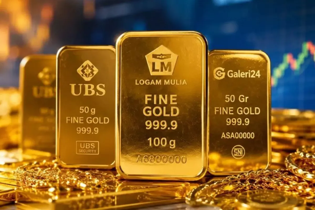 Harga Emas Galeri 24 dan Antam Serta UBS Hari Ini 25 Mei 2026 Terbaru