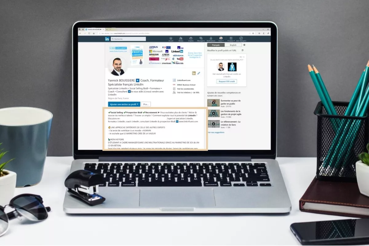 Optimasi Profil LinkedIn Profesional