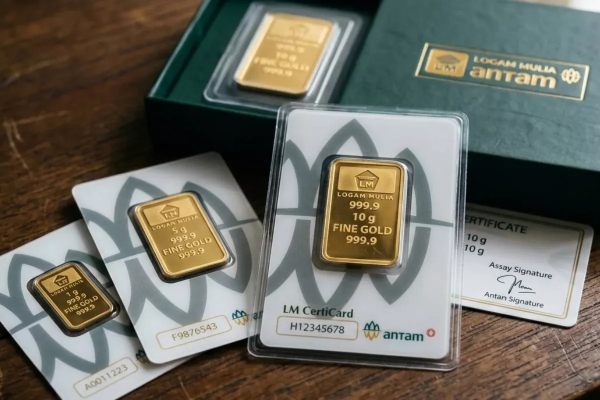 Harga Emas Antam Melonjak Tajam Menjadi Rp2,67 Juta per Gram Hari Ini