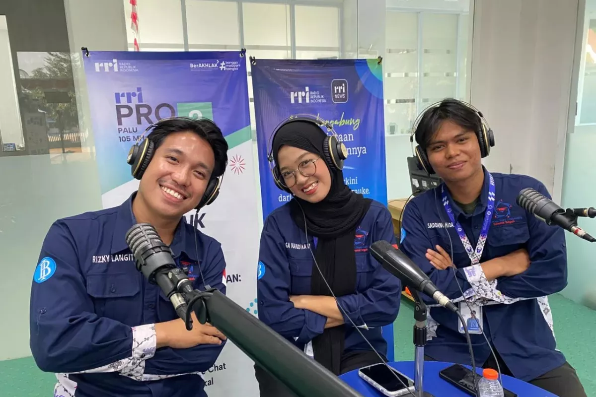 GenBI Sulteng Gelar Edukasi Cinta Rupiah Sampai ke Warga Pelosok Desa
