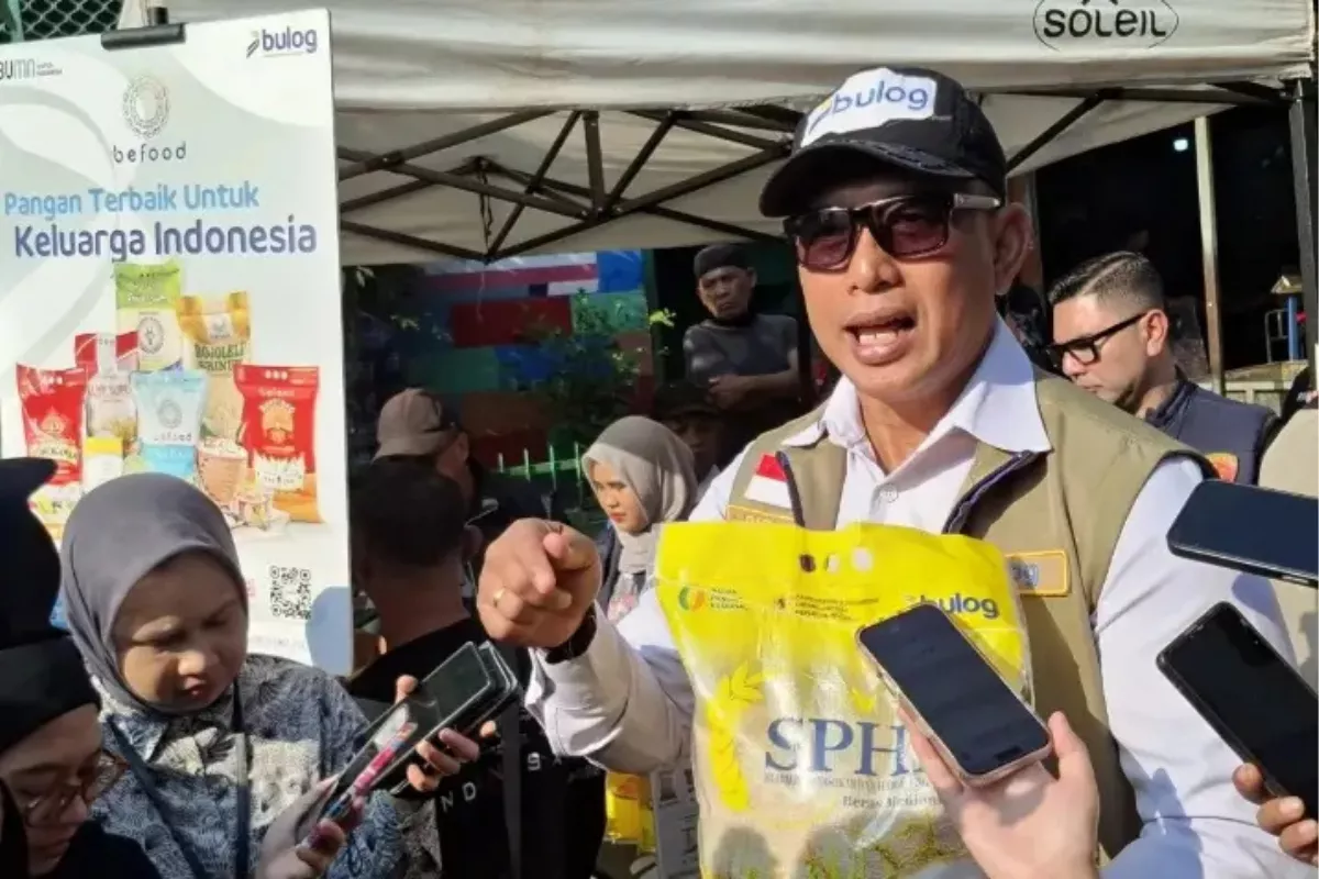 Bulog Siapkan 110 Ribu Ton Beras dan Gelar Sidak Pasar Serentak