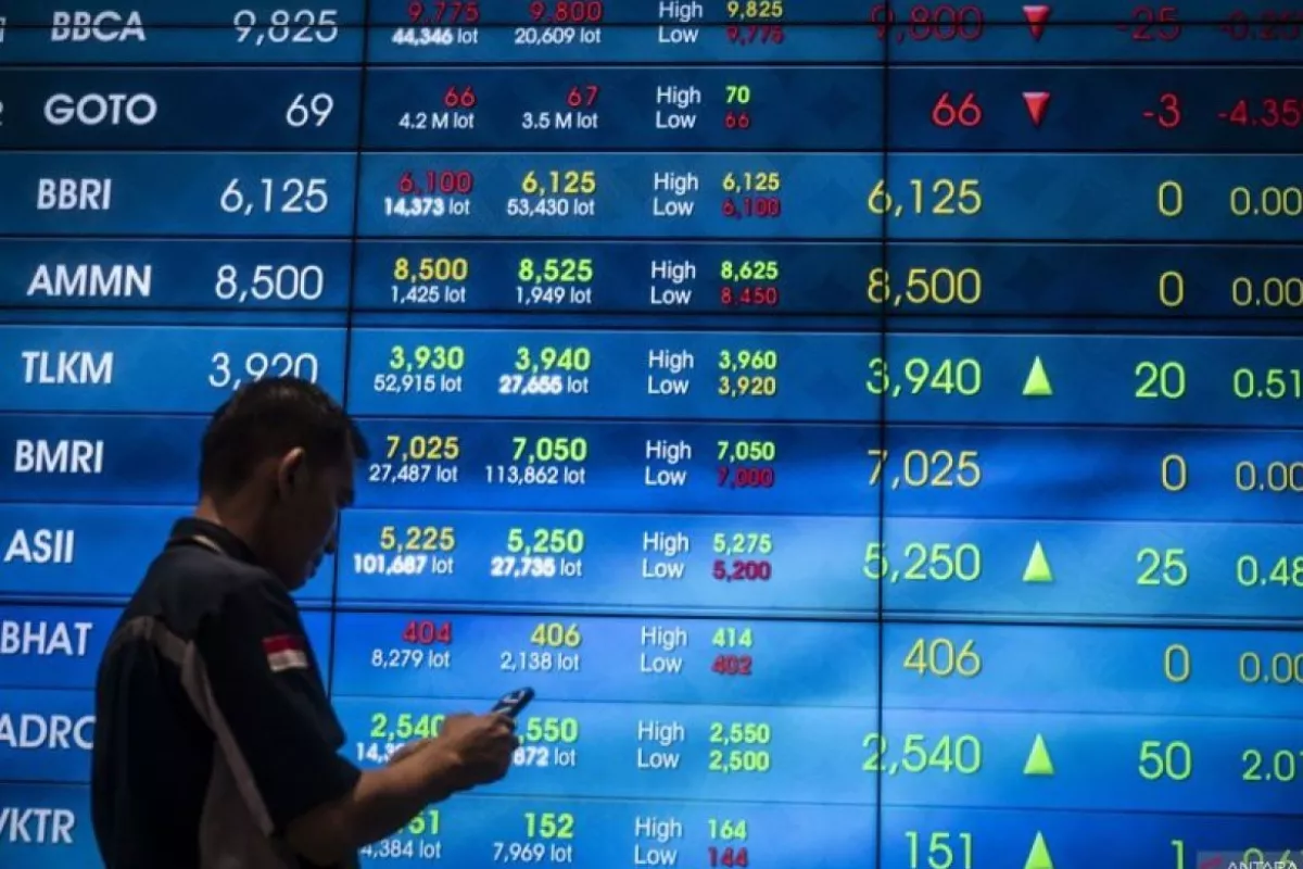 IHSG Ditutup Loyo ke 5.820, Dipicu Aksi Lego Saham Big Caps