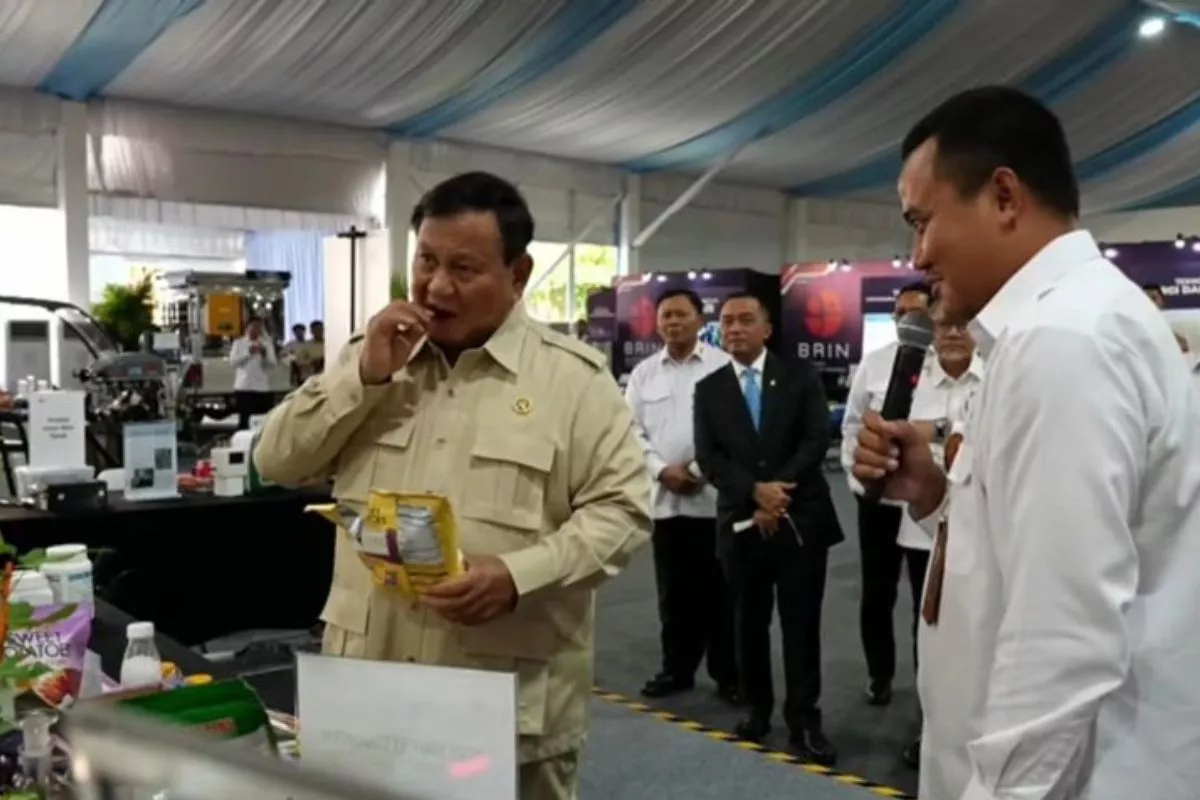 Bertemu Profesor BRIN, Prabowo Sebut Riset Kunci Kedaulatan