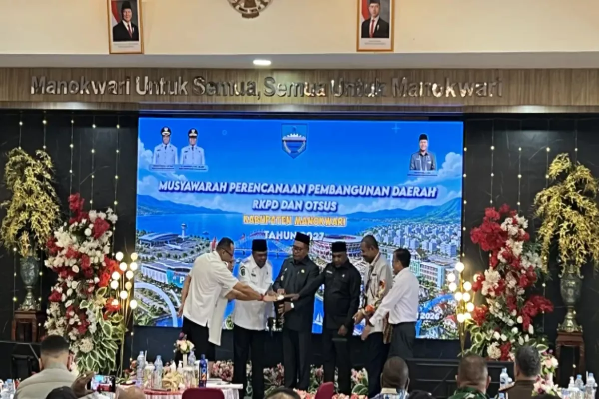Manokwari Fokus Infrastruktur dan Konektivitas pada Musrenbang 2027