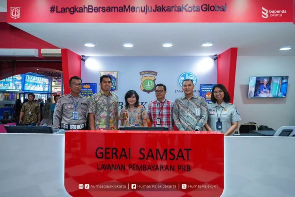 Bapenda Jakarta Buka Gerai Samsat di PRJ Layani Bayar Pajak Bebas Denda