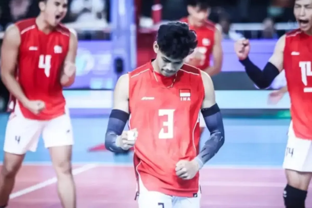 Info Siaran Langsung Timnas Voli Putra Indonesia vs Kamboja