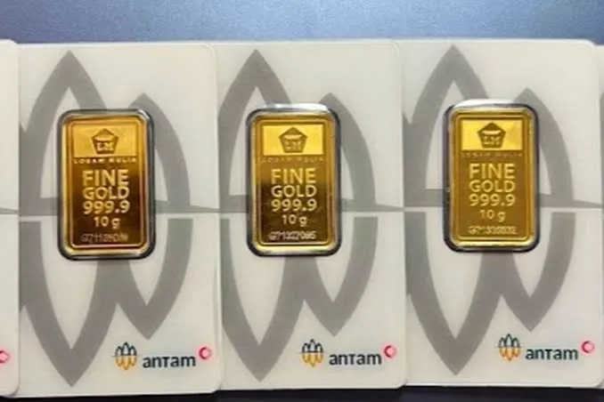 Harga Emas Antam Per Gram Hari Ini Naik Rp40.000 Jadi Rp2.690.000
