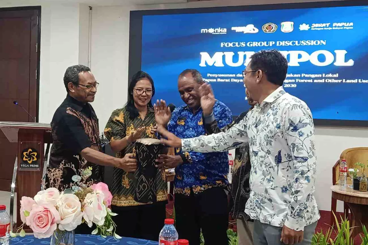 Bapperida PBD Gelar FGD Multipol untuk Penguatan Pangan Lokal dan Pembangunan Rendah Karbon