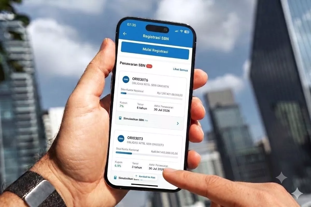 ORI030 Ludes, Torehkan Rekor Penjualan SBN Ritel Rp40 Triliun
