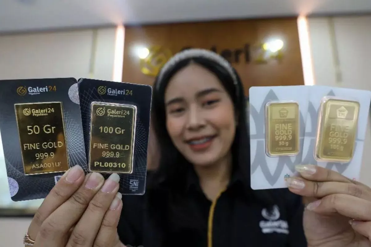 Harga Buyback Emas Antam, Galeri 24, dan UBS di Pegadaian Menguat 