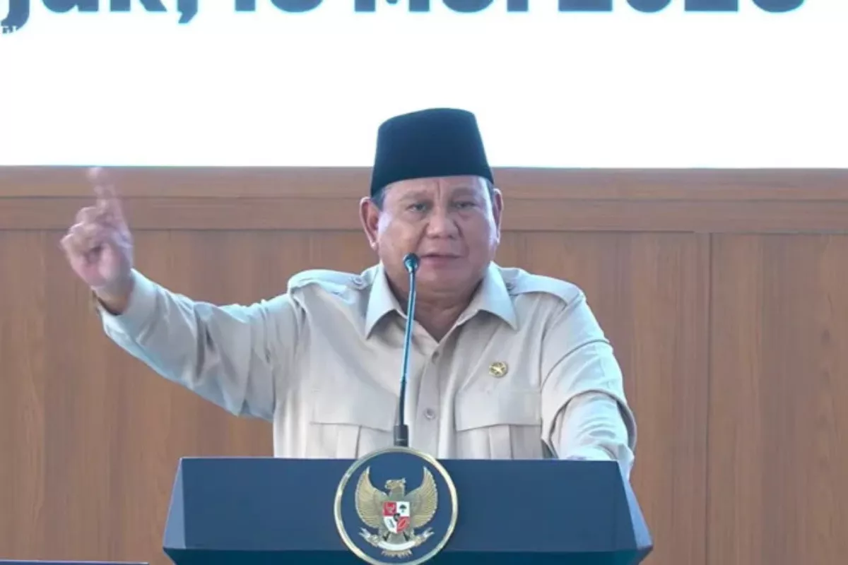 Resmikan Koperasi di Nganjuk, Prabowo Tegaskan Ekonomi RI Kuat