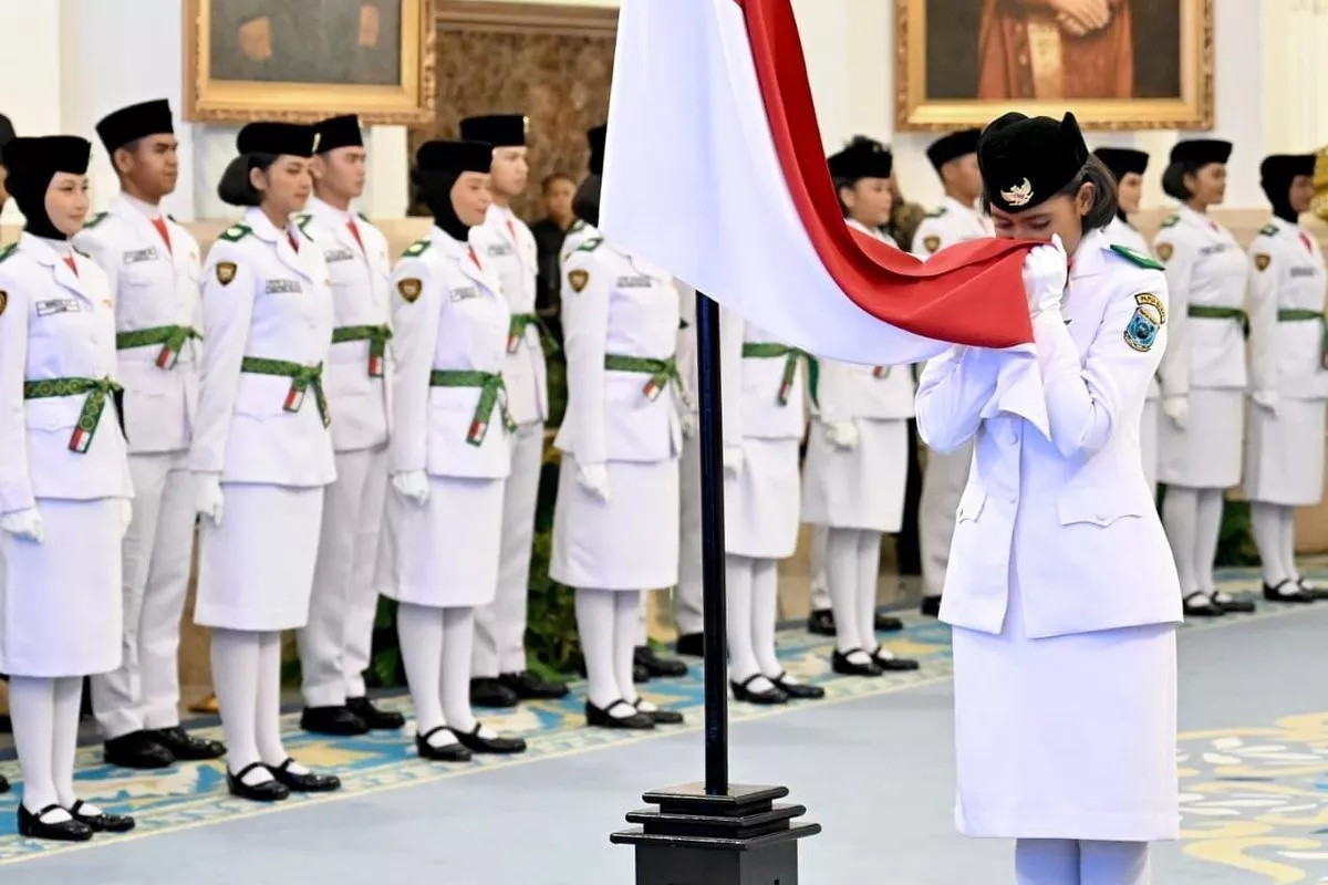 Anggota Paskibraka Nasional Dipersilakan Masuk Poltek Kemenkum